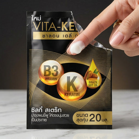 Vita Keratin Black Travel Pack