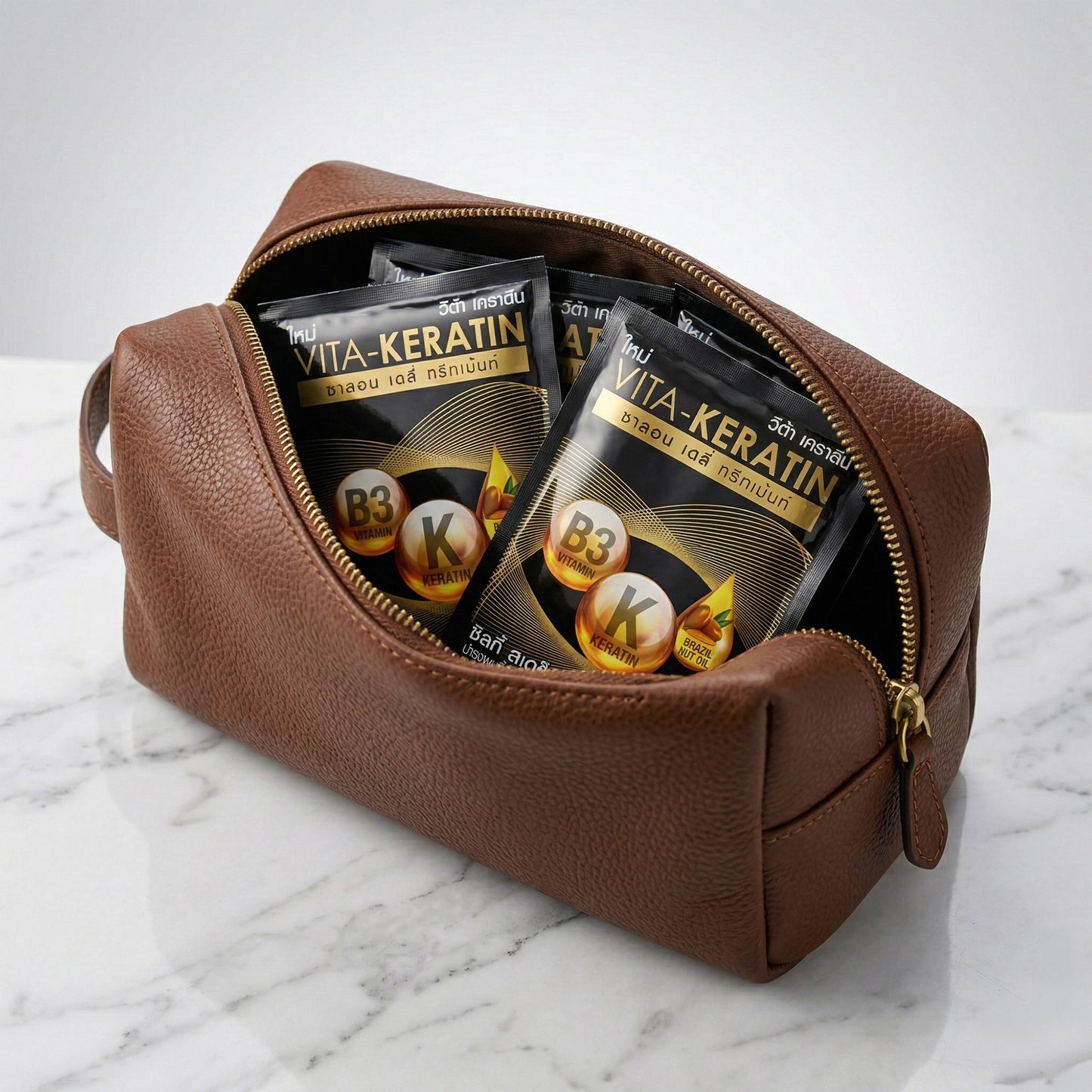 Vita Keratin Black Travel Pack